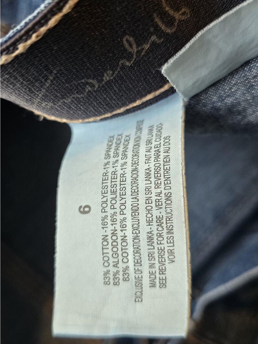 Gloria Vanderbilt Denim Jeans - Blue - Picture 10 of 13